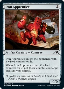 Iron Apprentice Card Front