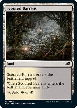 Scoured Barrens Card Front
