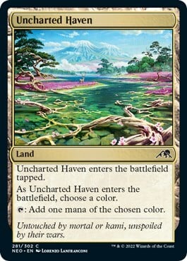 Uncharted Haven Card Front