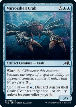 Mirrorshell Crab Card Front