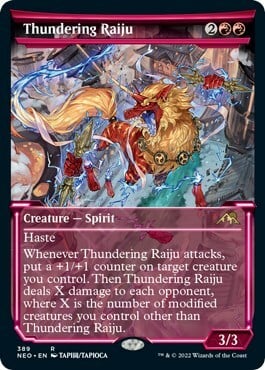 Thundering Raiju Card Front