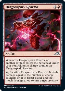 Dragonspark Reactor Card Front
