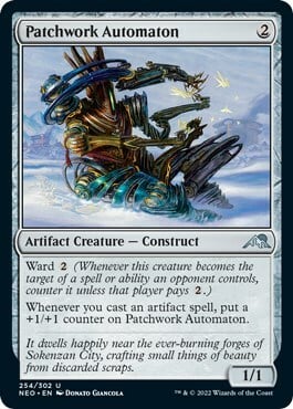 Patchwork Automaton Card Front