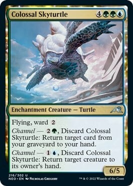 Tartaruga Celeste Colossale Card Front