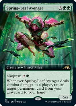 Spring-Leaf Avenger Card Front