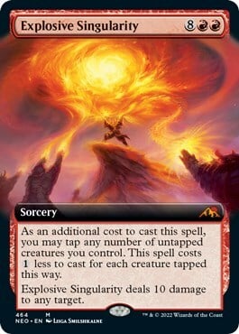 Explosive Singularity Card Front