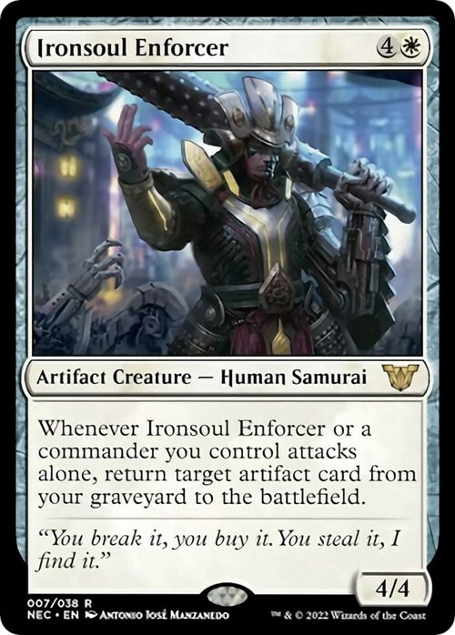Ironsoul Enforcer Card Front