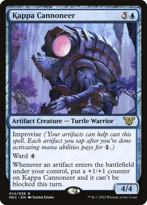 Kappa Cannoneer Card Front