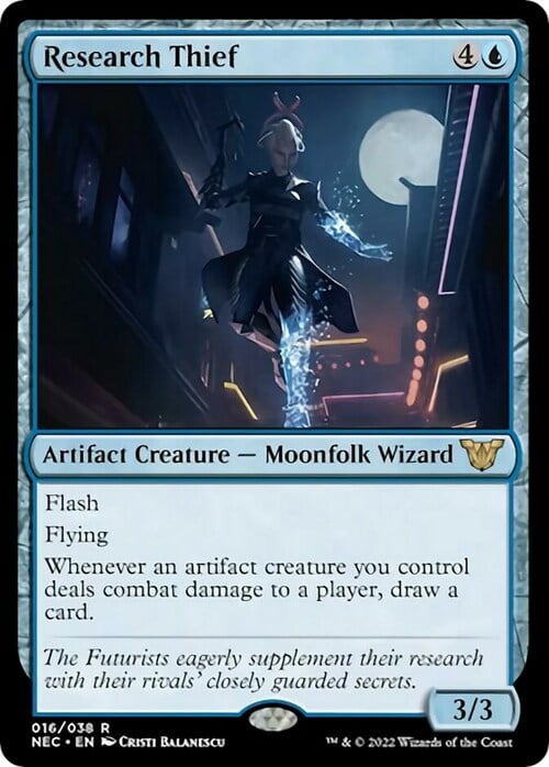 Research Thief Card Front