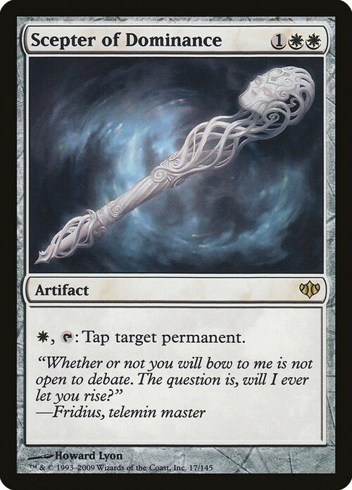 Scepter of Dominance Card Front