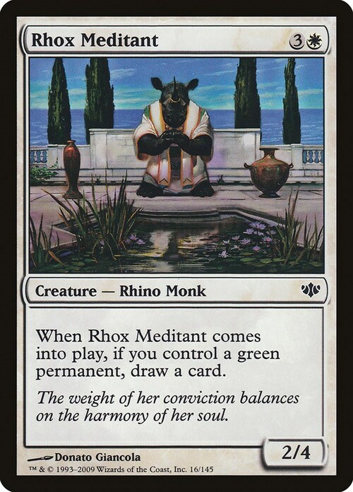 Rhox Meditant Card Front
