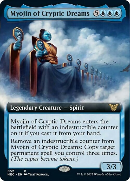 Myojin of Cryptic Dreams Card Front