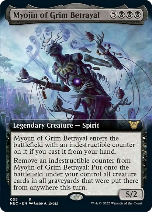 Myojin of Grim Betrayal Card Front