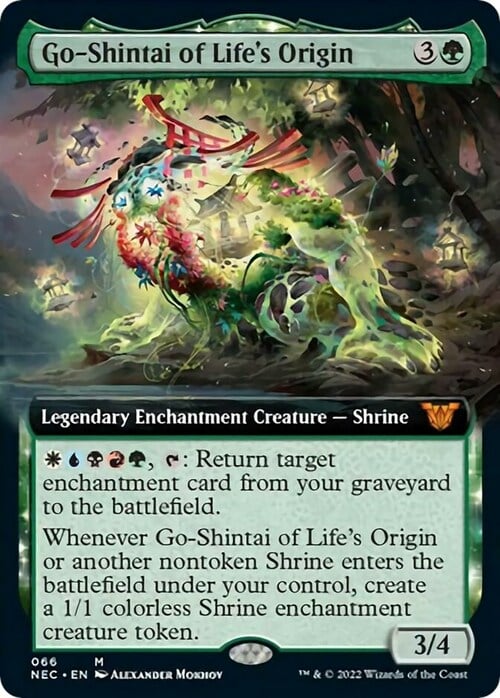 Go-Shintai of Life's Origin Card Front