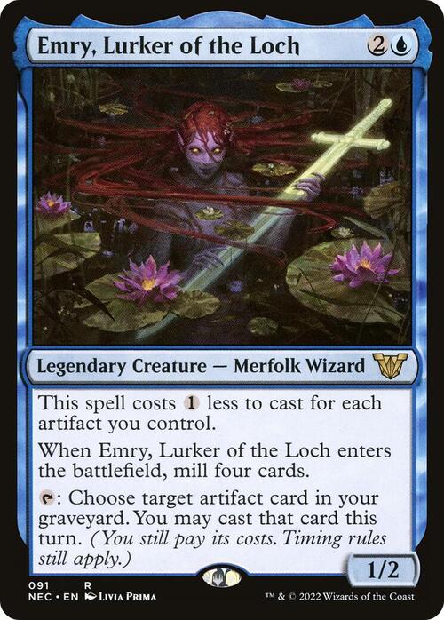 Emry, Lurker of the Loch Card Front