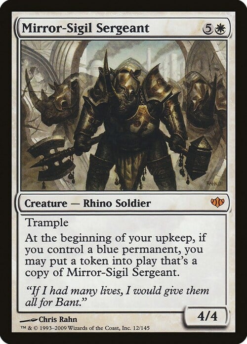 Mirror-Sigil Sergeant Card Front