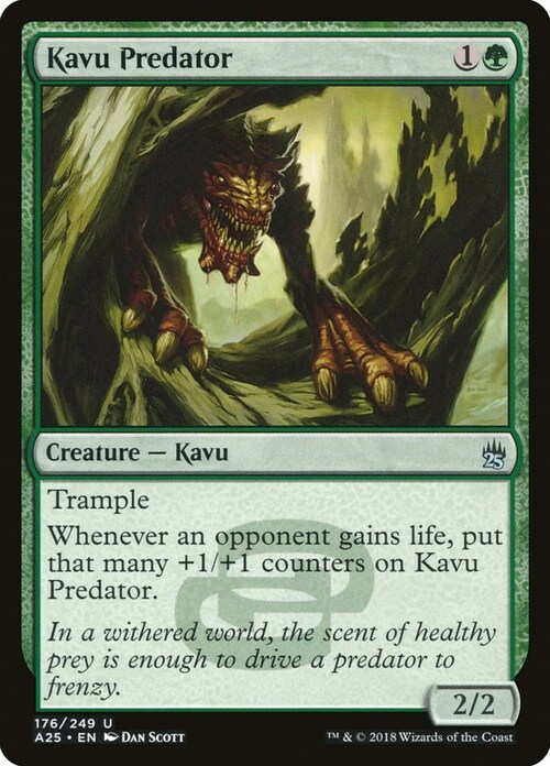 Kavu Predator Card Front