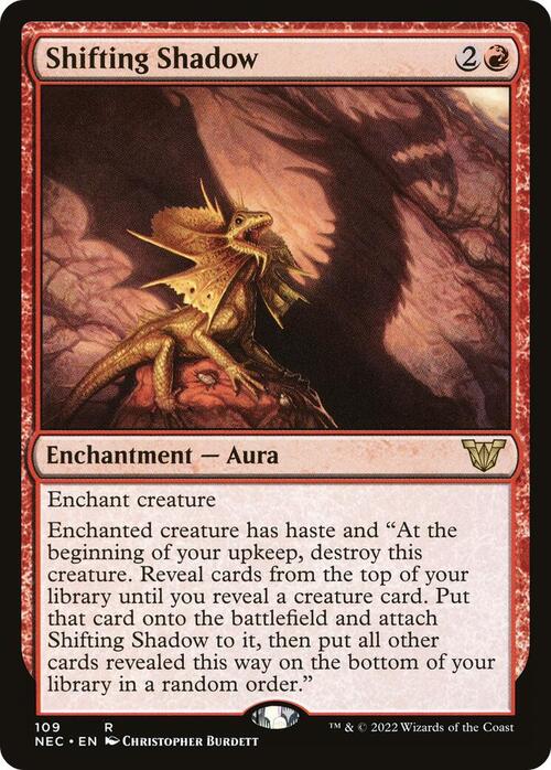 Shifting Shadow Card Front