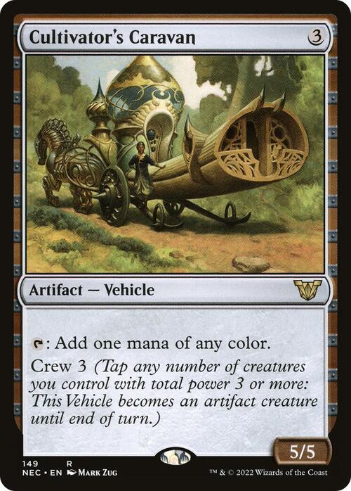 Cultivator's Caravan Card Front