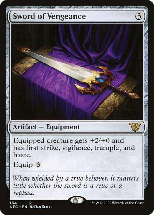 Sword of Vengeance Card Front