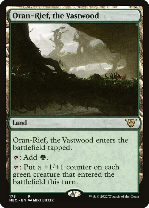 Oran-Rief, the Vastwood Card Front