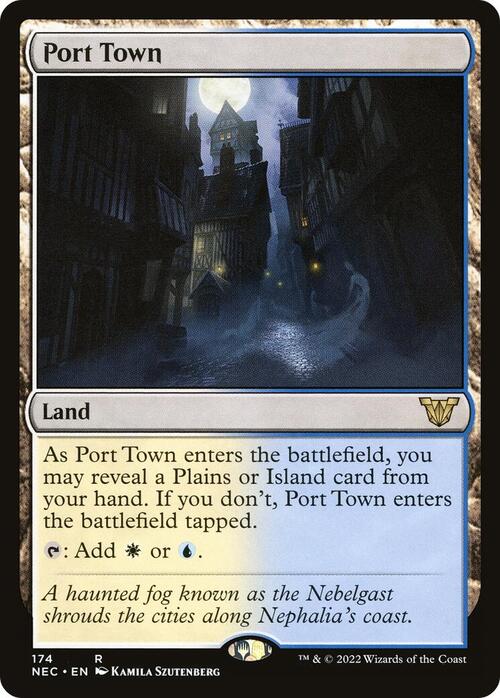 Port Town Card Front