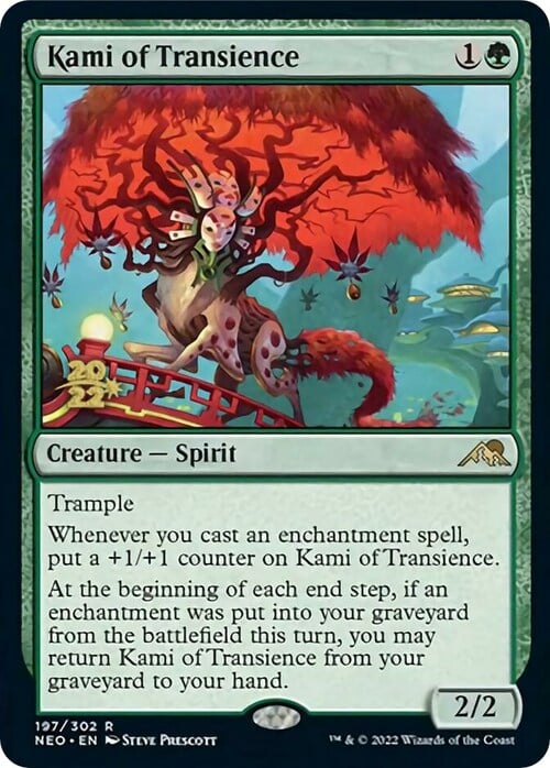 Kami of Transience Card Front