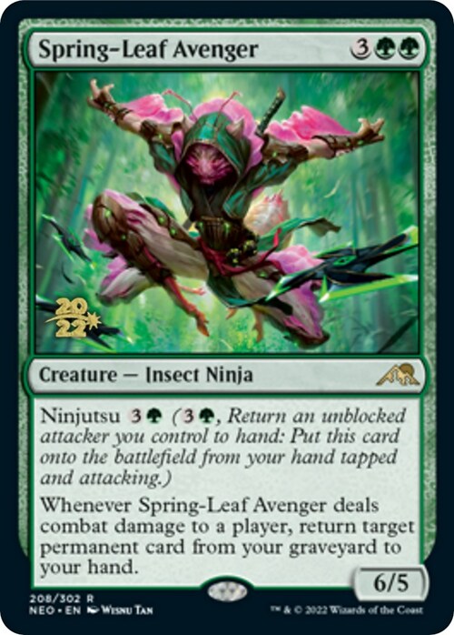 Spring-Leaf Avenger Card Front