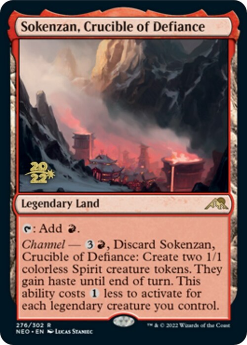 Sokenzan, Crucible of Defiance Card Front