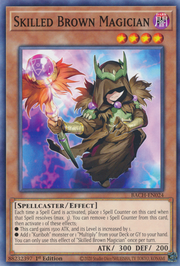 Skilled Brown Magician · Common 024