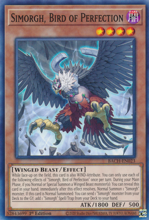 Simorgh, Bird of Perfection Card Front