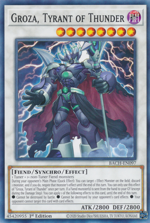 Groza, Tyrant of Thunder Card Front
