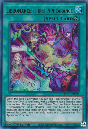 Libromancer First Appearance Card Front