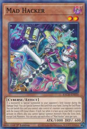 Mad Hacker Card Front