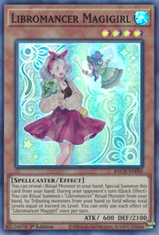 Libromancer Magigirl · Super Rare 086