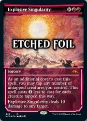 Explosive Singularity · Etched Foil 422