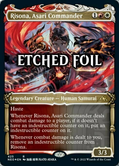 Risona, Asari Commander Card Front