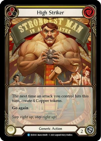 High Striker - Yellow Card Front