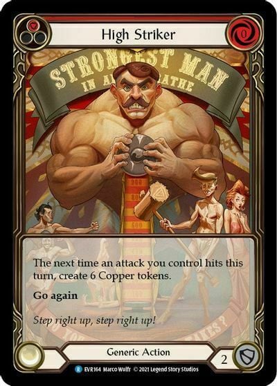 High Striker - Red Card Front