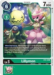 Lillymon · Official Tournament Pack Vol.3 ST4-10P1