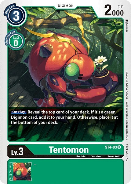 Tentomon Card Front