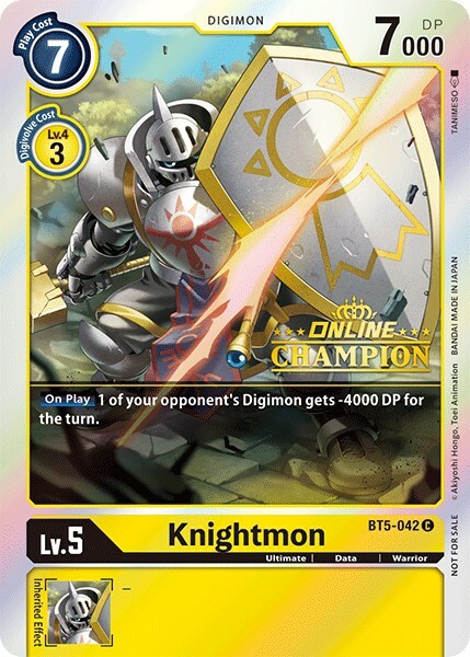 Knightmon Card Front