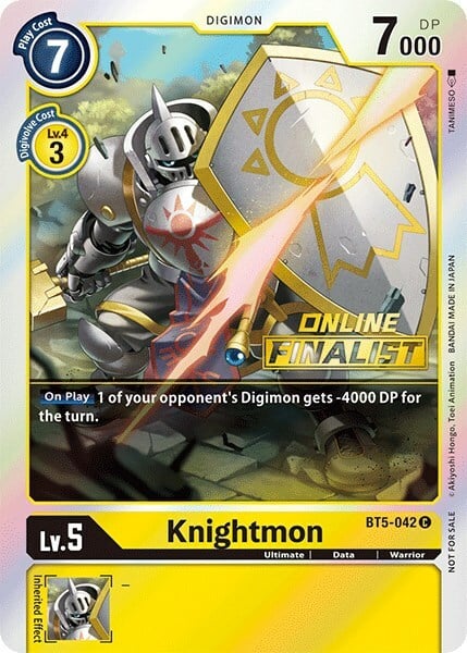 Knightmon Card Front