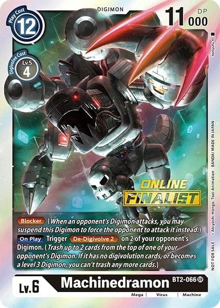 Machinedramon Card Front