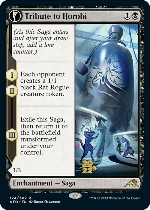 Tribute to Horobi // Echo of Death's Wail Card Front