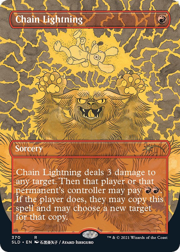 Chain Lightning Secret Lair Drop Series Magic CardTrader