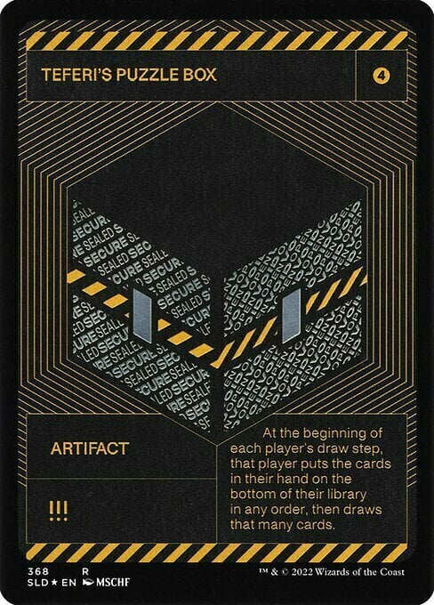 Teferi's Puzzle Box Card Front