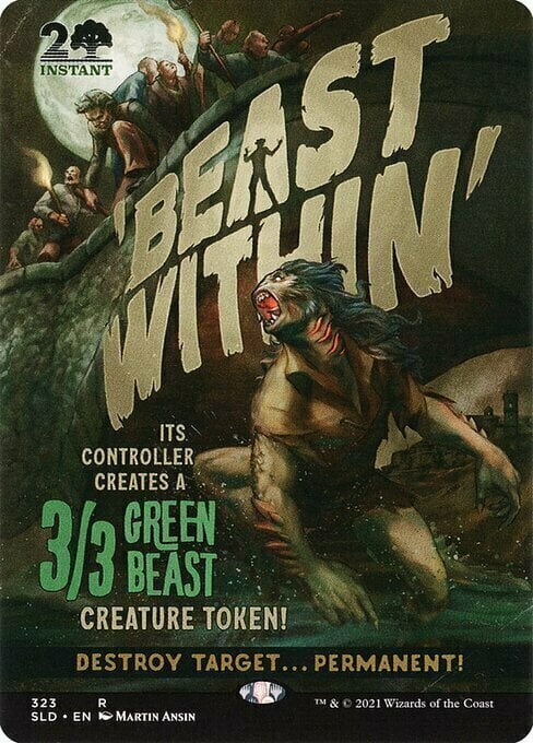 Beast Within Card Front