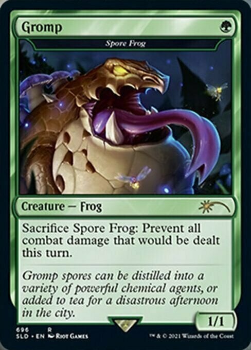Spore Frog Card Front