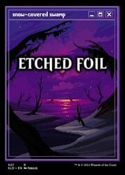 Snow-Covered Swamp · Etched Foil 0327e